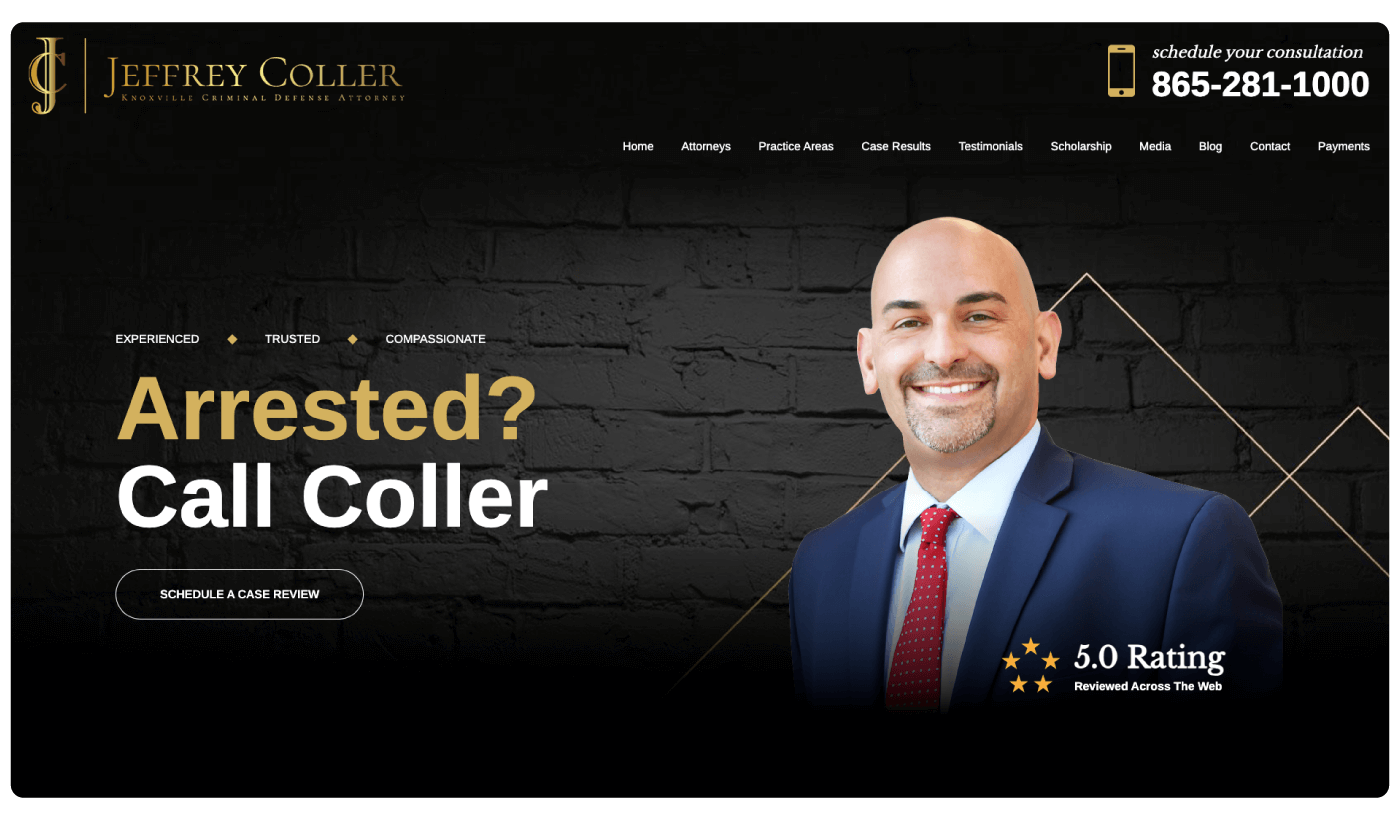 Jeffrey Coller, Knoxville Criminal Defense Attorneys Attorney