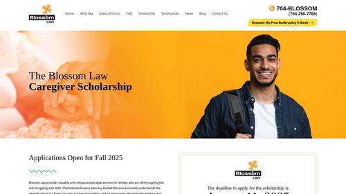 The Blossom Law Caregiver Scholarship