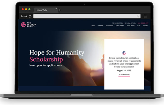 The Esteves Group Hope for Humanity Scholarship